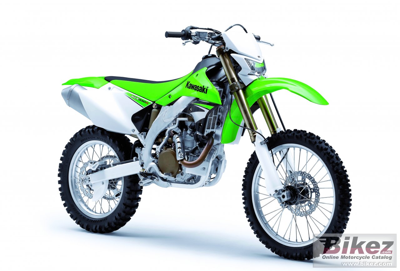 Big Kawasaki klx 450r picture and wallpaper from Bikez.com